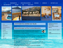 Tablet Screenshot of apartamentosamores.com